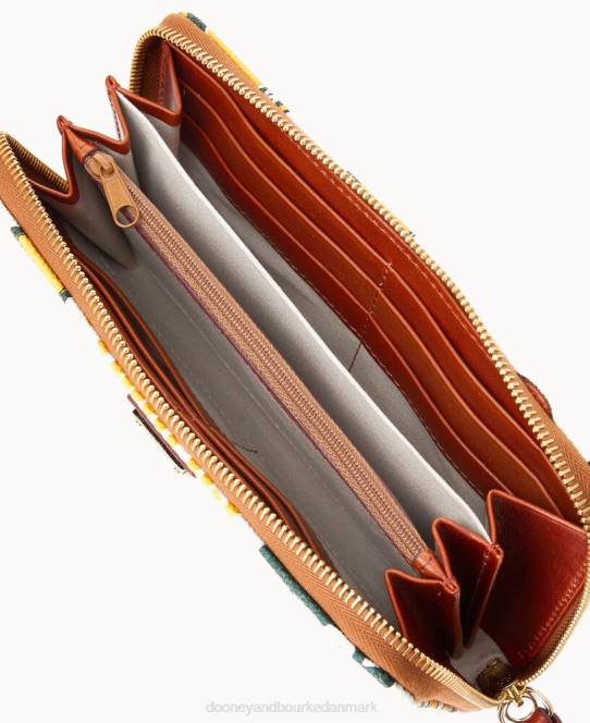 Dooney & Bourke nfl stor lynlås rundt om armbånd JV0J4360 tilbehør pakkerier