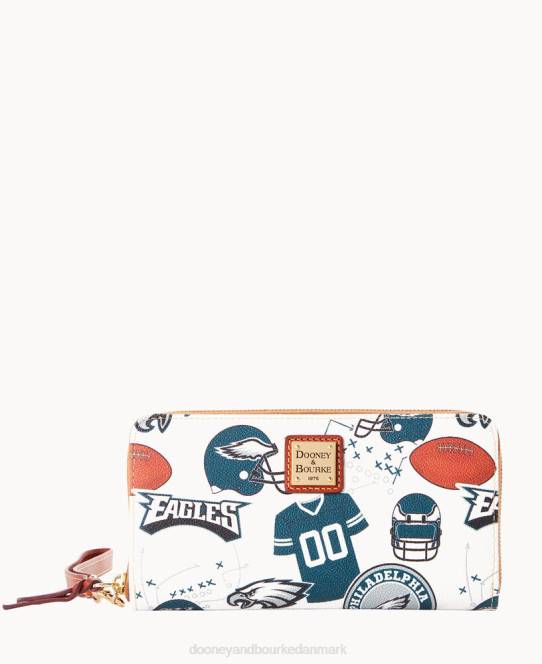 Dooney & Bourke nfl stor lynlås rundt om armbånd JV0J4361 tilbehør ørne