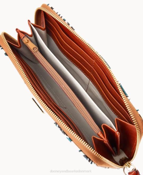 Dooney & Bourke nfl stor lynlås rundt om armbånd JV0J4361 tilbehør ørne