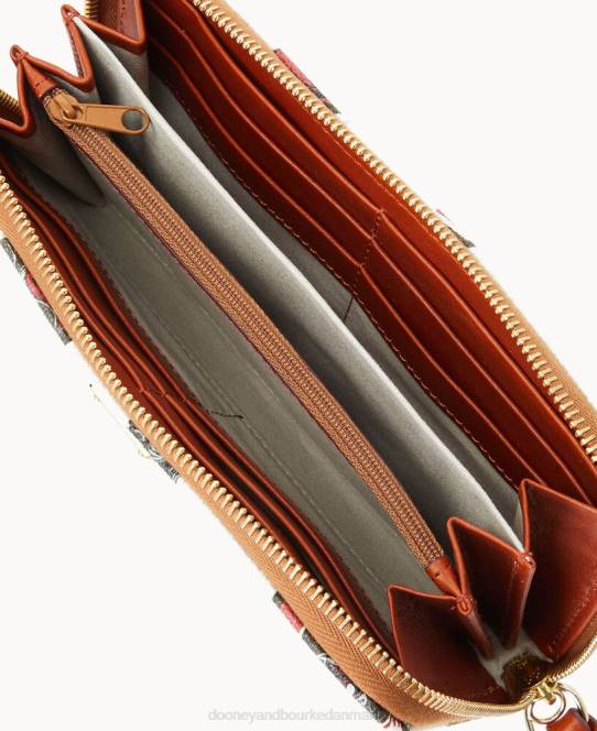 Dooney & Bourke nfl stor lynlås rundt om armbånd JV0J4368 tilbehør buccaneers