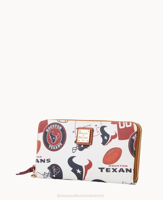 Dooney & Bourke nfl stor lynlås rundt om armbånd JV0J4580 tilbehør texanere