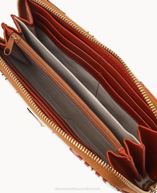 Dooney & Bourke nfl stor lynlås rundt om armbånd JV0J4580 tilbehør texanere