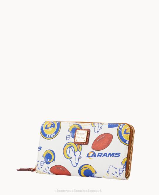 Dooney & Bourke nfl stor lynlås rundt om armbånd JV0J4602 tilbehør væddere