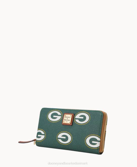 Dooney & Bourke nfl stor lynlås rundt om armbånd JV0J4772 tilbehør pakkerier