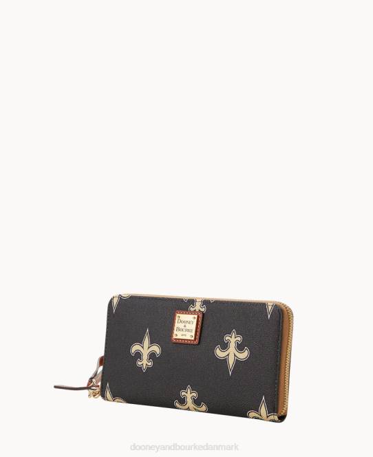 Dooney & Bourke nfl stor lynlås rundt om armbånd JV0J4786 tilbehør helgener