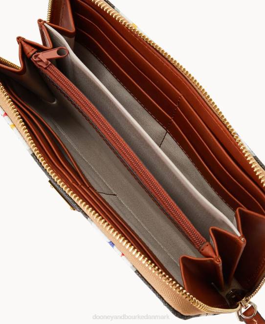Dooney & Bourke nfl stor lynlås rundt om armbånd JV0J4789 tilbehør stålere