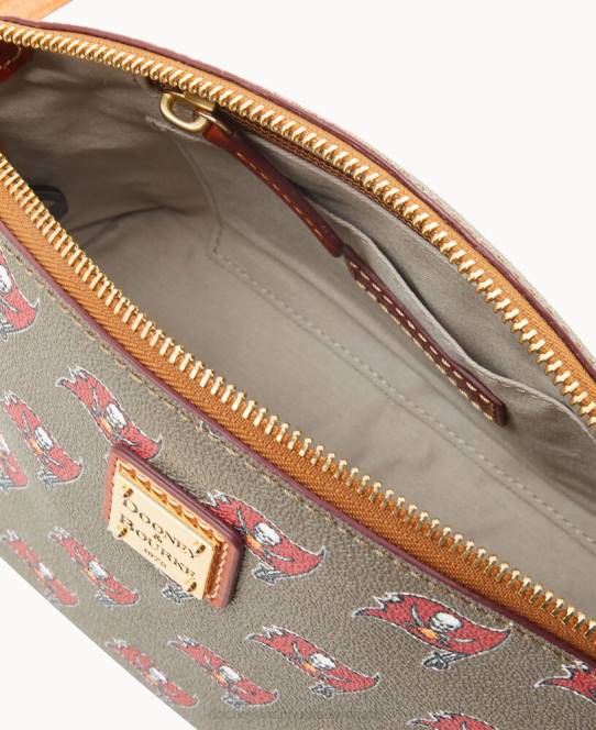 Dooney & Bourke nfl suki crossbody med armbånd JV0J2003 tilbehør buccaneers