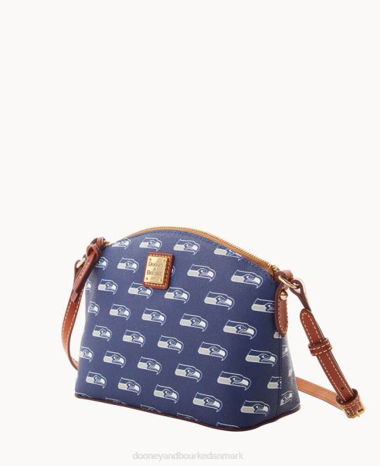 Dooney & Bourke nfl suki crossbody med armbånd JV0J2222 tilbehør havhøge