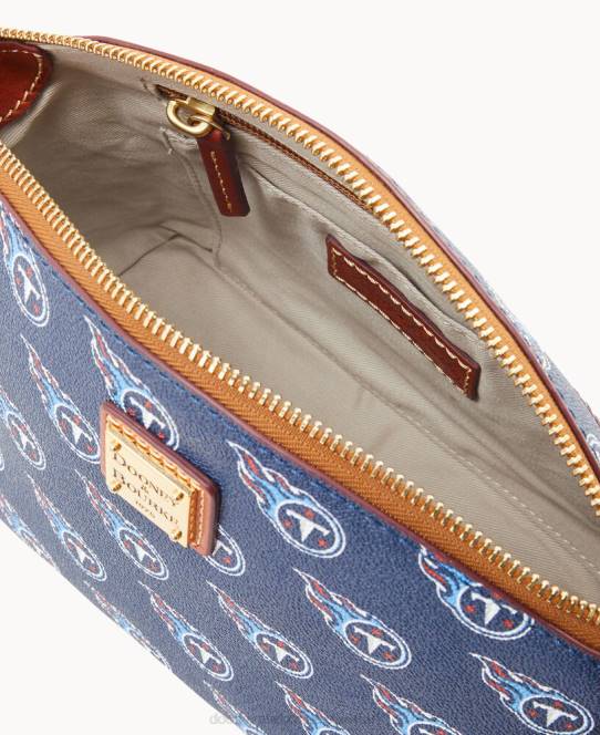 Dooney & Bourke nfl suki crossbody med armbånd JV0J2299 tilbehør titaner