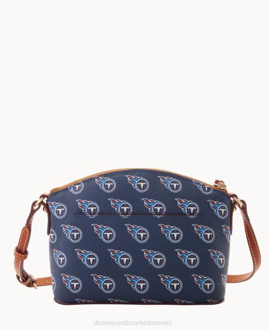 Dooney & Bourke nfl suki crossbody med armbånd JV0J2299 tilbehør titaner