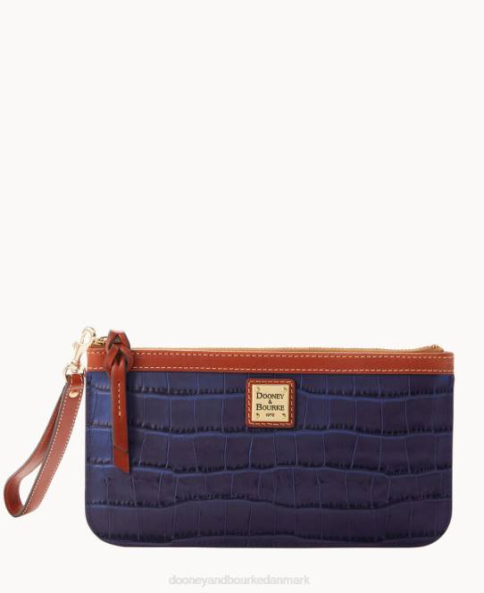 Dooney & Bourke oakdale clutch armbånd JV0J4646 tilbehør midnatsblå