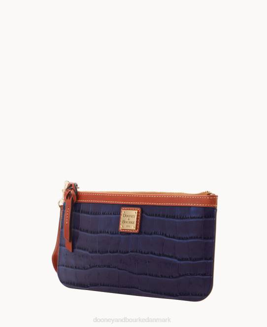 Dooney & Bourke oakdale clutch armbånd JV0J4646 tilbehør midnatsblå