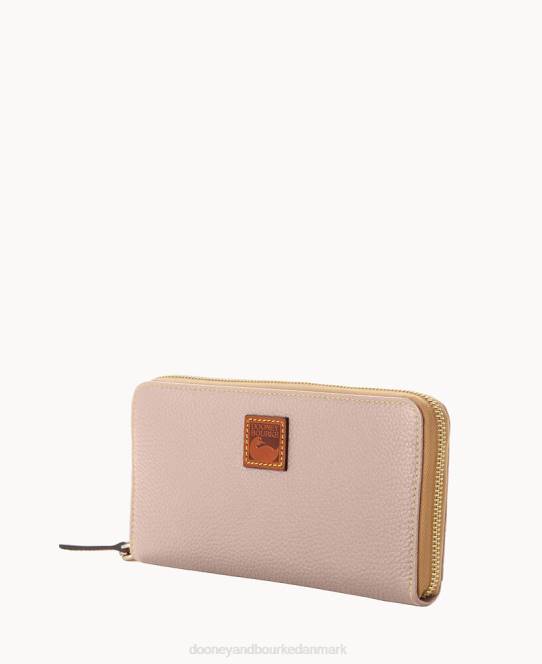 Dooney & Bourke småsten med stor lynlås rundt om armbånd JV0J4171 tilbehør østers