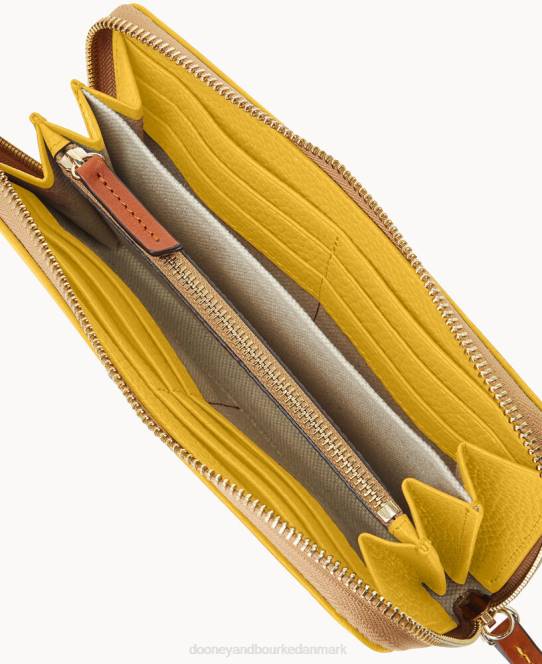 Dooney & Bourke småsten med stor lynlås rundt om armbånd JV0J4173 tilbehør mælkebøtte