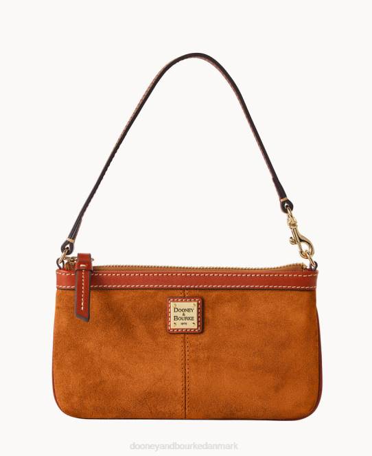 Dooney & Bourke stor slank armarm i ruskind JV0J4700 tilbehør rav