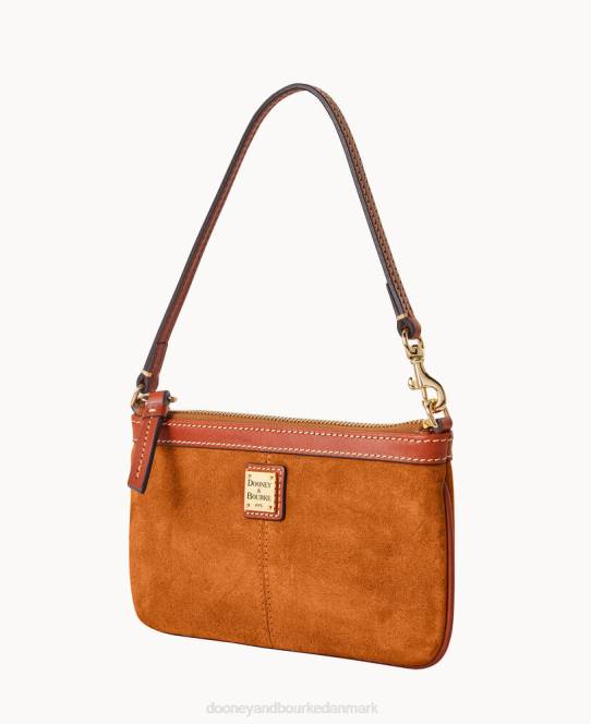 Dooney & Bourke stor slank armarm i ruskind JV0J4700 tilbehør rav