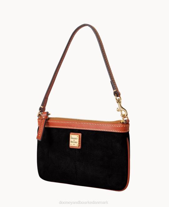 Dooney & Bourke stor slank armarm i ruskind JV0J4701 tilbehør sort