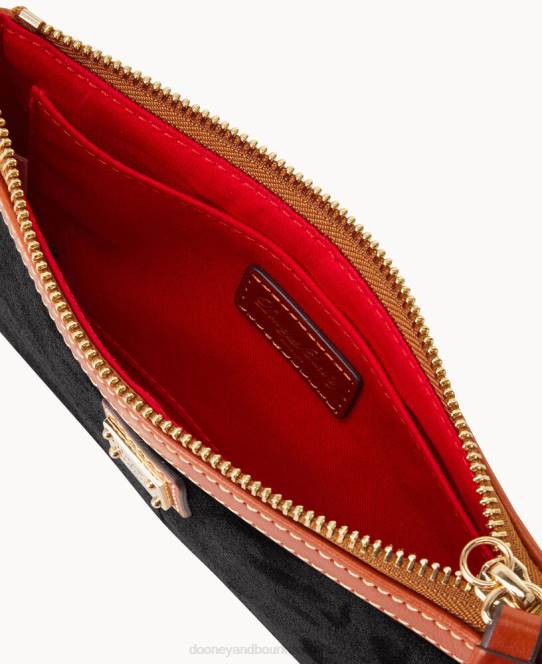 Dooney & Bourke stor slank armarm i ruskind JV0J4701 tilbehør sort