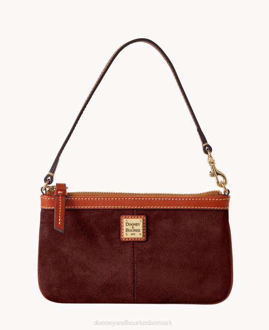 Dooney & Bourke stor slank armarm i ruskind JV0J4705 tilbehør vin