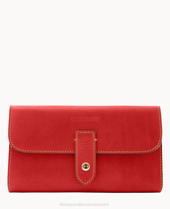 Dooney & Bourke alt checkhæfteholder JV0J4024 tilbehør rød