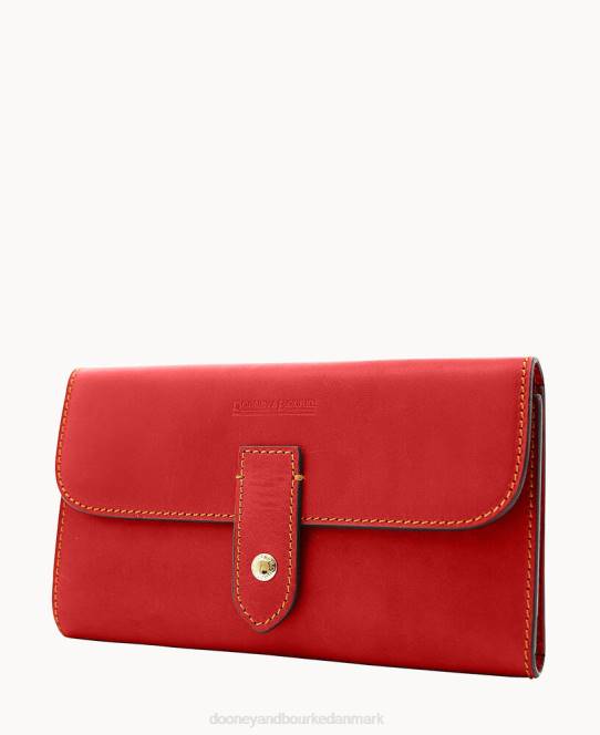 Dooney & Bourke alt checkhæfteholder JV0J4024 tilbehør rød