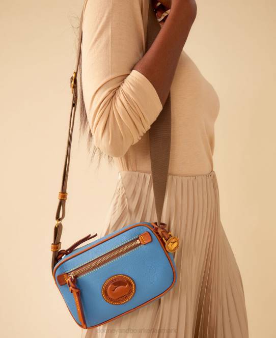 Dooney & Bourke alt vejr læder 3.0 kamera crossbody 20 JV0J2020 tilbehør grøn