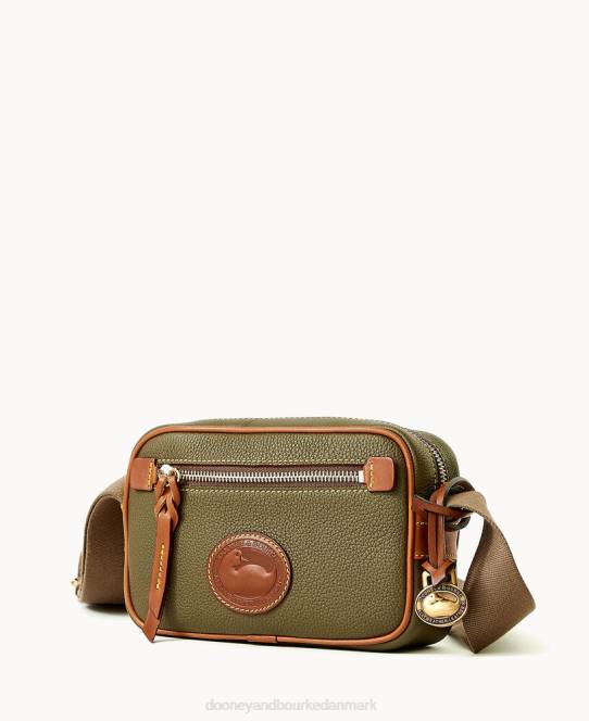 Dooney & Bourke alt vejr læder 3.0 kamera crossbody 20 JV0J2020 tilbehør grøn