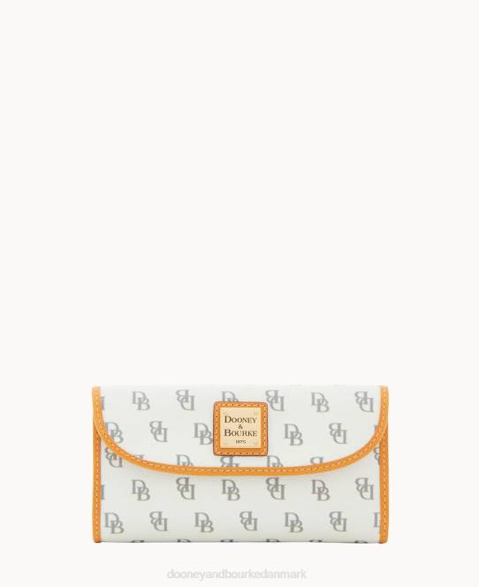Dooney & Bourke blakely kontinental clutch JV0J4524 tilbehør knogle