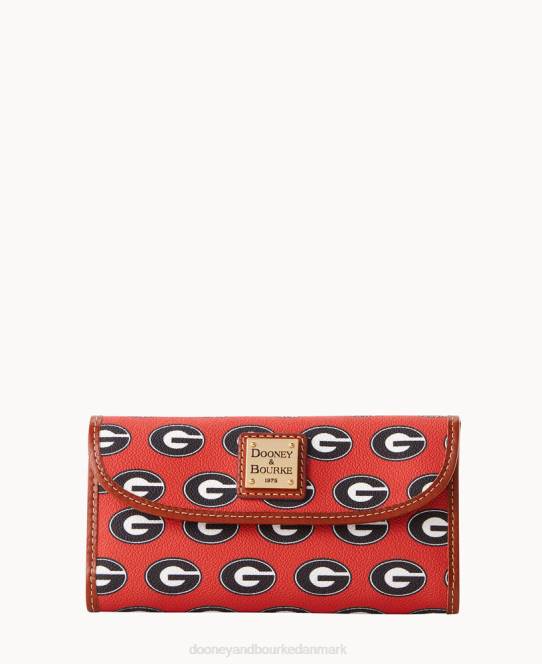 Dooney & Bourke college georgia forts clutch JV0J4470 tilbehør u af georgien