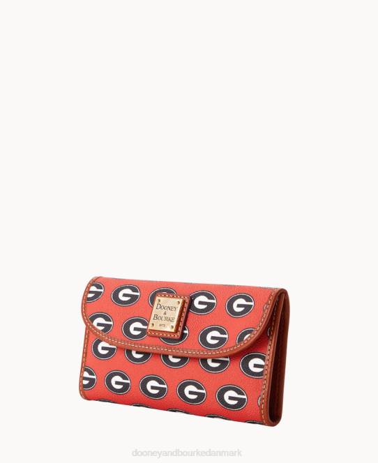 Dooney & Bourke college georgia forts clutch JV0J4470 tilbehør u af georgien