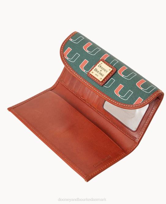 Dooney & Bourke college miami kontinental clutch JV0J4300 tilbehør dig fra miami