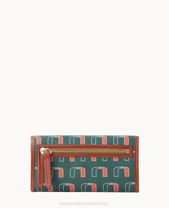 Dooney & Bourke college miami kontinental clutch JV0J4300 tilbehør dig fra miami