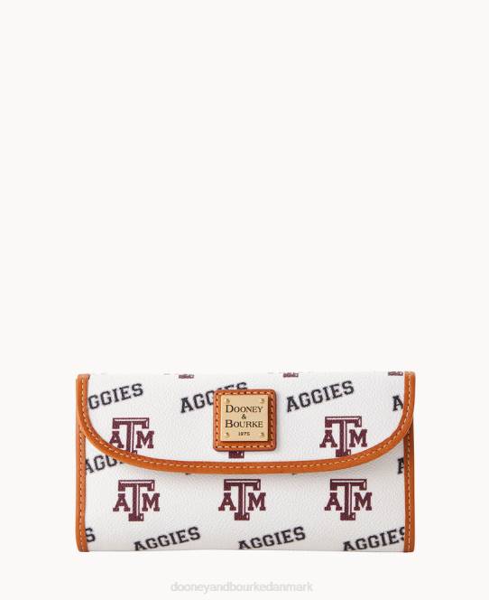 Dooney & Bourke collegiate texas achr(38)m kontinental kobling JV0J4374 tilbehør texas a&m