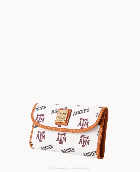 Dooney & Bourke collegiate texas achr(38)m kontinental kobling JV0J4374 tilbehør texas a&m