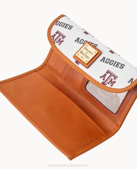 Dooney & Bourke collegiate texas achr(38)m kontinental kobling JV0J4374 tilbehør texas a&m