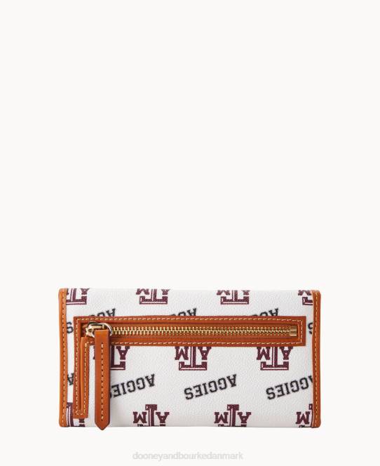 Dooney & Bourke collegiate texas achr(38)m kontinental kobling JV0J4374 tilbehør texas a&m