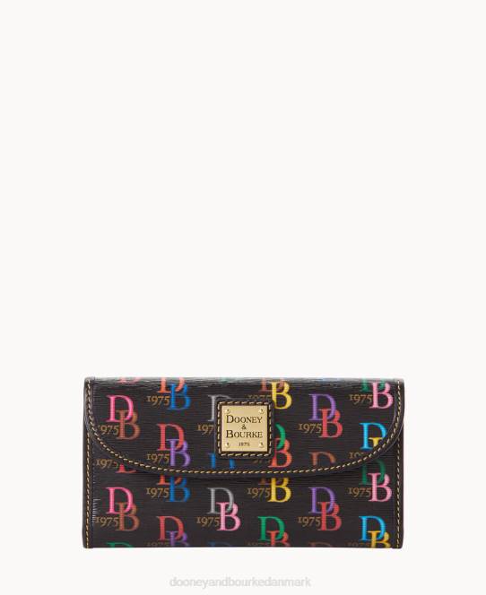 Dooney & Bourke db75 multi kontinental kobling JV0J4249 tilbehør sort