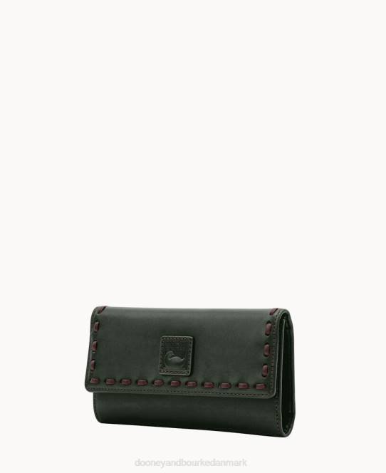 Dooney & Bourke florentinsk checkhæfte tilrettelægger JV0J4837 tilbehør vedbend