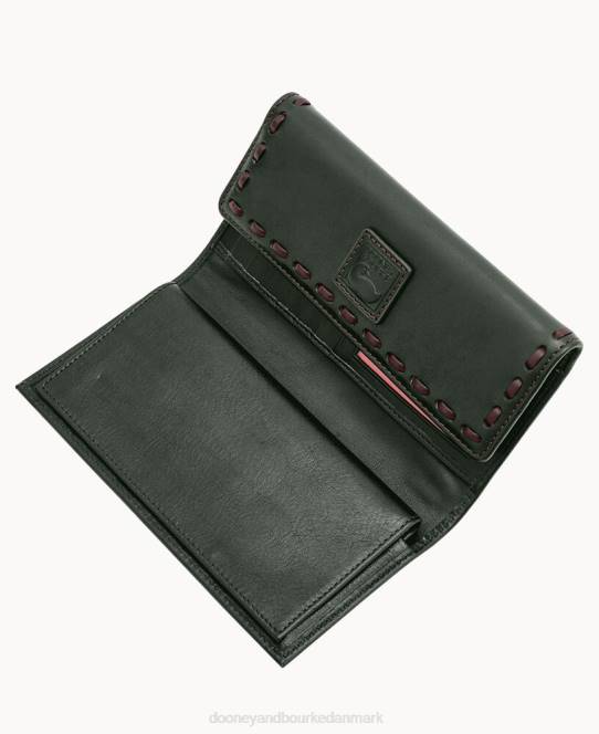 Dooney & Bourke florentinsk checkhæfte tilrettelægger JV0J4837 tilbehør vedbend