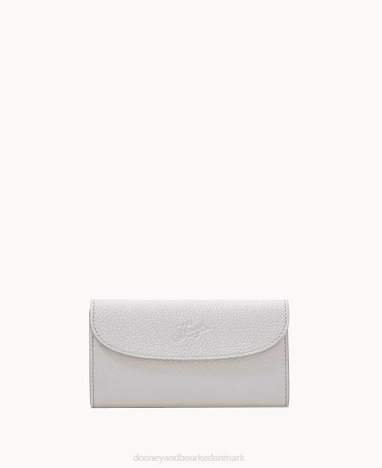 Dooney & Bourke henrys kontinental clutch JV0J4479 tilbehør hvid