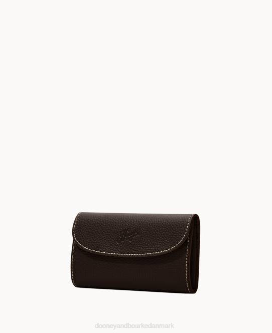 Dooney & Bourke henrys kontinental clutch JV0J4480 tilbehør brun tmoro