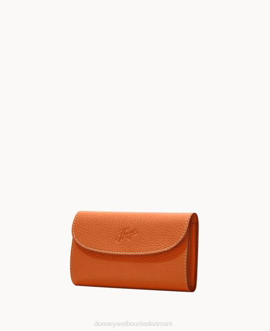 Dooney & Bourke henrys kontinental clutch JV0J4482 tilbehør orange