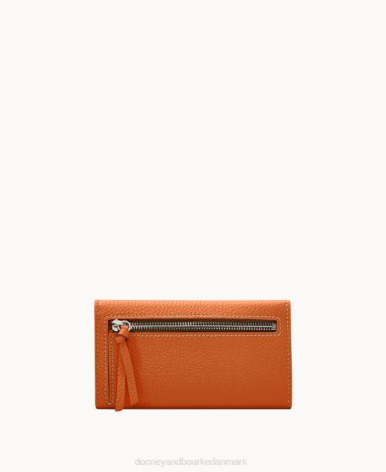 Dooney & Bourke henrys kontinental clutch JV0J4482 tilbehør orange