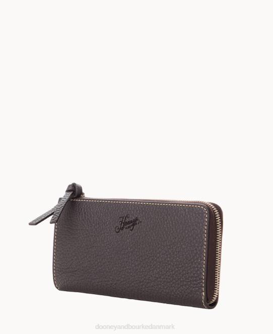 Dooney & Bourke henrys lynlås clutch JV0J4497 tilbehør brun tmoro