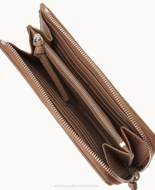 Dooney & Bourke henrys lynlås clutch JV0J4500 tilbehør taupe