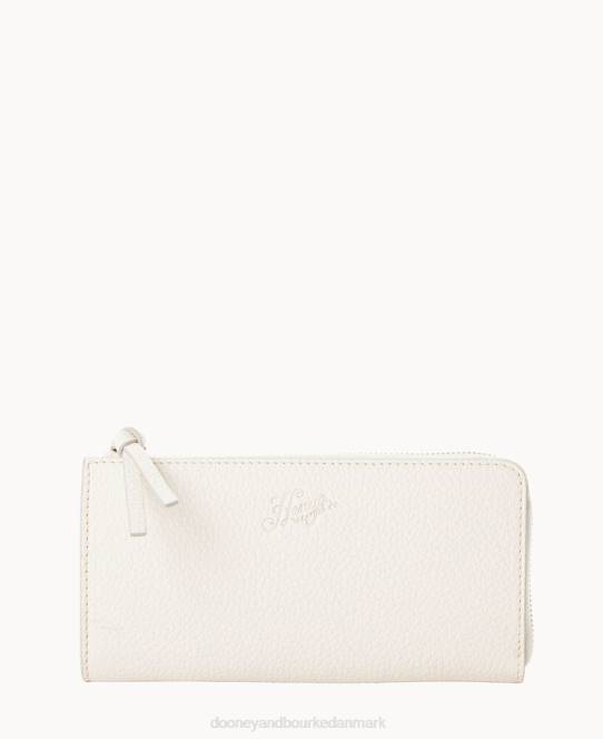 Dooney & Bourke henrys lynlås clutch JV0J4501 tilbehør hvid