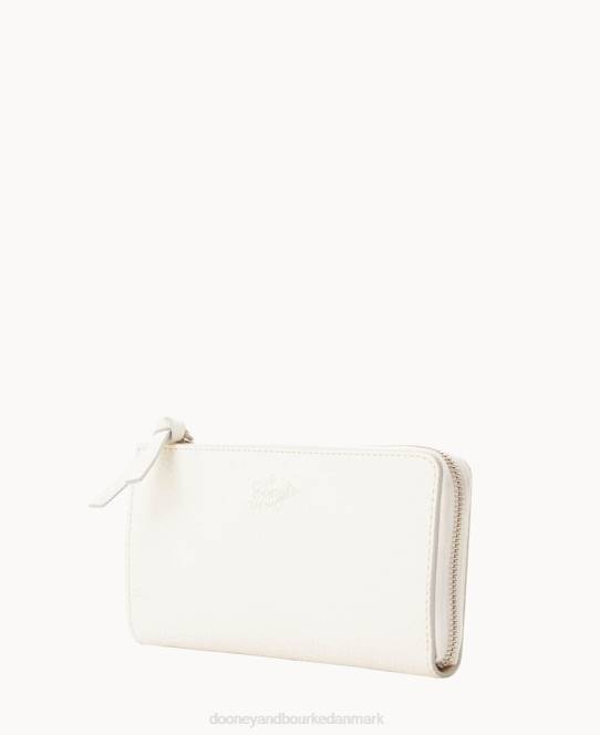 Dooney & Bourke henrys lynlås clutch JV0J4501 tilbehør hvid