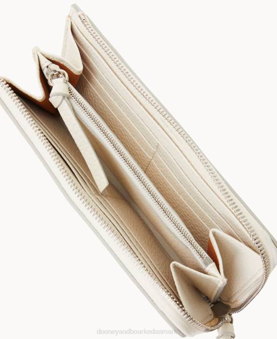 Dooney & Bourke henrys lynlås clutch JV0J4501 tilbehør hvid