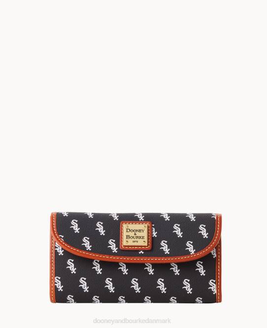 Dooney & Bourke mlb kontinental kobling JV0J4290 tilbehør hvid sox