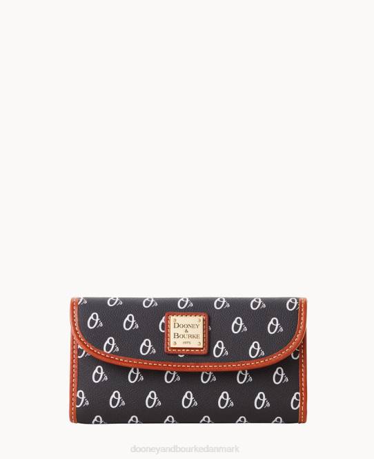 Dooney & Bourke mlb kontinental kobling JV0J4324 tilbehør orioler